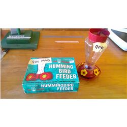 HUMMING BIRD FEEDER KIT + HUMMING BIRD FEEDER