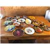 Image 1 : 9 AVON PLATES + 3 PLATES + ASH DISHES + 2 CANDY DISHES