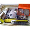Image 2 : TOTE OF WIRE, ROPE, GREASE GUN, ECT.
