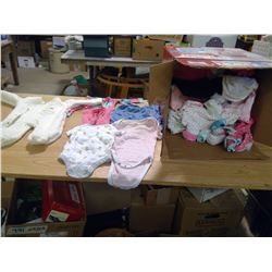 BOX FULL OF BABY CLOTHES