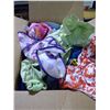 Image 10 : A BOX FULL OF BABY CLOTHES,BIBS,AND RAIN JACKETS