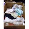 Image 8 : A BOX FULL OF BRAND NEW AND OLD BABY CLOTHES/BLANKETS