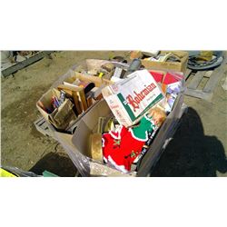 PALLET OF HOUSEWARE, BOTTLES, OFFICE SUPPLIES, ECT.