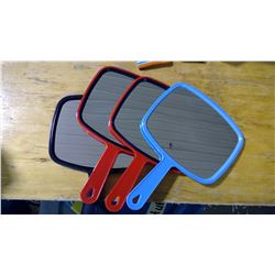 4 HAND MIRRORS