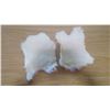 Image 1 : 2 WHITE RABBIT PELTS