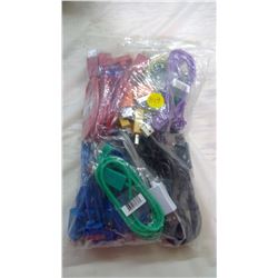 BAG OF IPHONE 4 CHARGERS