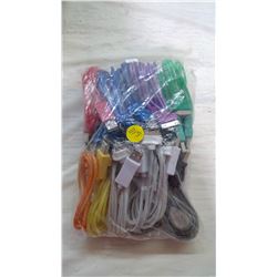 BAG OF IPHONE 4 CHARGERS