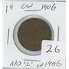 Image 1 : 1906 1 Cent Large - No. 1 in 1906