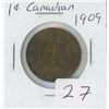 Image 1 : 1909 1 Cent Canadian