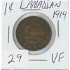 Image 1 : 1914 1 Cent Canadian VF