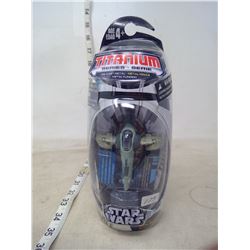 Titanium Star Wars Die Cast Slave 1