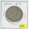 Image 1 : 1921 US Morgan Dollar