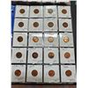 Image 2 : binder of 87 Canadian pennies 1927-2012
