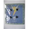Image 2 : DISNEYLAND SET of 4 PINS - TINKERBELL - New in Package