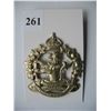 Image 1 : THE LORNE SCOTS REGIMENT HAT BADGE - WW II - Kings Crown