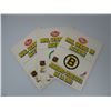 Image 4 : HOCKEY CARDS - HOCKEY STICKERS - HOCKEY POGS & PLASTIC CASE & SOME BASEBALL