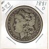 Image 1 : 1881 O  UNITED STATES MORGAN DOLLAR