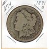 Image 1 : 1891 O  UNITED STATES MORGAN DOLLAR