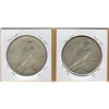 Image 2 : 1924 & 1926 UNTIED STATES PEACE DOLLARS
