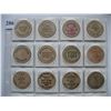 Image 3 : LOT OF 20 WOODEN NICKELS - All Different