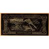 Image 2 : GOLD BANK NOTE - ANTIGUA & BARBUDA - MANGROVE CUCKOO - 30 DOLLARS - LEGAL TENDER