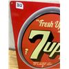 Image 2 : 7 UP TIN SIGN - REPRO 16X12