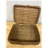 Image 4 : HAND MADE VINTAGE BASKET- NATIVE? 8X6X3