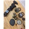 Image 3 : LOT OF LOCKS, SPURE, WRENCH, KNIFE,ETC