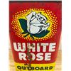 Image 2 : WHITE ROSE OIL TIN OUTBOARD MOTOR OIL RARE
