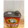 Image 3 : WHITE ROSE OIL TIN OUTBOARD MOTOR OIL RARE