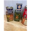 Image 2 : LOT OF ASSORTIED TINS TOBACCO, SPICE, T, ETC