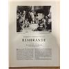 Image 3 : REMBRANDT 16 FULL COLOR PRINTS W/ DESCRIPTION
