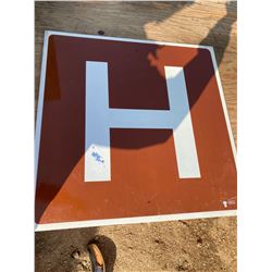 2FT X 2FT HOSPITAL SIGN