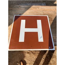 2FT X 2FT HOSPITAL SIGN