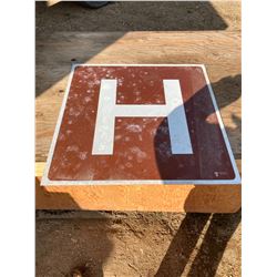 2FT X 2FT HOSPITAL SIGN