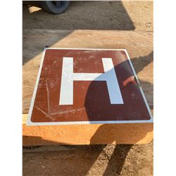 2FT X 2FT HOSPITAL SIGN