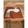 Image 1 : 2FT X 2FT FAUCET WATER SIGN