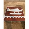 Image 1 : 2FT X 2FT WATER LANDING SIGN