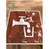 Image 4 : 2FT X 2FT DRINKNG WATER SIGN
