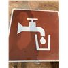 Image 2 : 2FT X 2FT DRINKING WATER SIGN