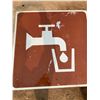 Image 3 : 2FT X 2FT DRINKING WATER SIGN