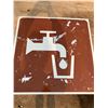Image 3 : 2FT X 2FT DRINKING WATER SIGN