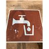 Image 3 : 2FT X 2FT DRINKING WATER SIGN
