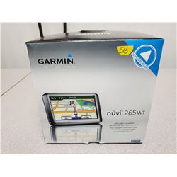 GARMIN NUVI 265 WT GPS UNIT IN BOX