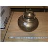 Image 1 : 1972 India very fine floral design engraved lidded brass large 11" H container