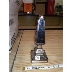 1942 Mason secret society mirrored obelisk 9"H