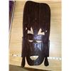 Image 2 : 1983 Kenya ebony wood carved mask 24" X 3/8" thick