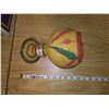 Image 2 : 1960 Zambian lidded goblet standing foot basket 8" H