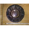 Image 1 : 1993 Spain art nouveau (1920's) style electroplated brass platter 12" diameter