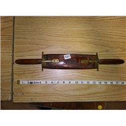 1955 India home defense knives hardwood handles and scabbard intricately carved